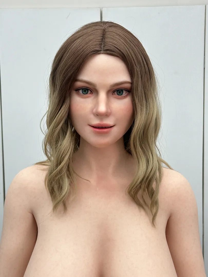 Jiusheng Doll Vanessa 162cm (5ft4) E-Cup Real Skin Texture Silicone Doll, Head 132B
